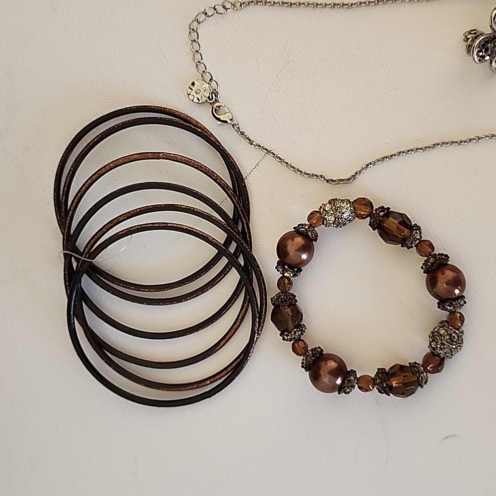 20 Pc Lot Monet + Necklace, Earrings, Bracelet Some New! - Picture 6 of 7